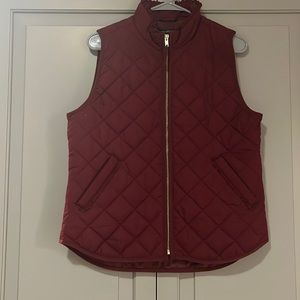 J.Crew Mercantile puff vest